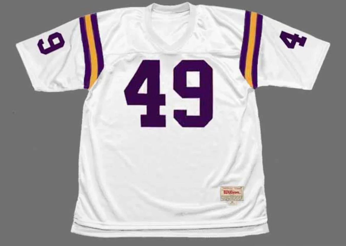 Ed Marinaro Minnesota Vikings NFL Mitchell & Ness Jersey product image 2, provided for visual reference and product detail