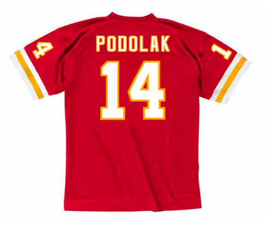 Ed Podolak Kansas City Chiefs NFL Mitchell & Ness Jersey product image 1, provided for visual reference and product detail