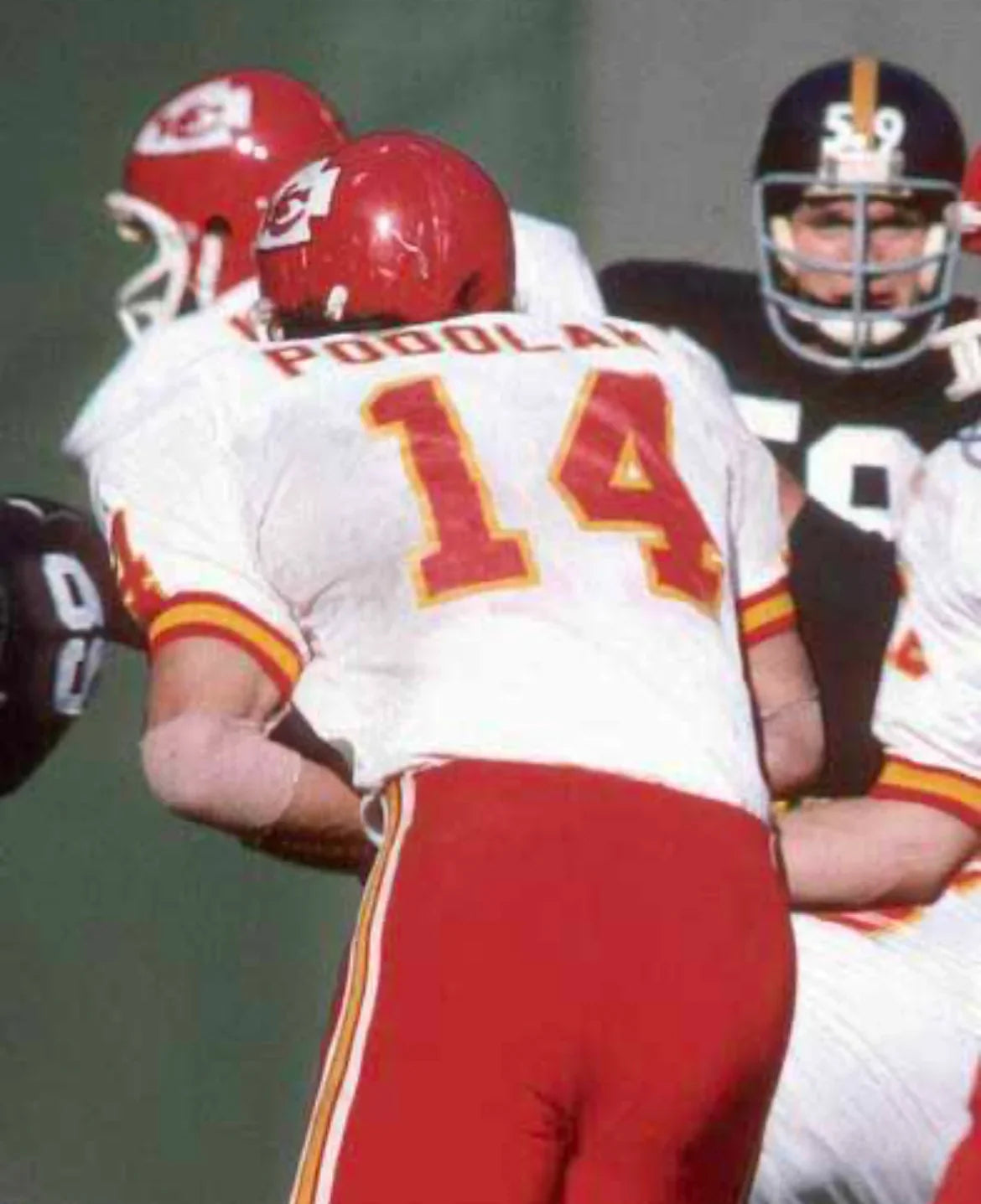 Ed Podolak Kansas City Chiefs NFL Mitchell & Ness Jersey product image 4, provided for visual reference and product detail