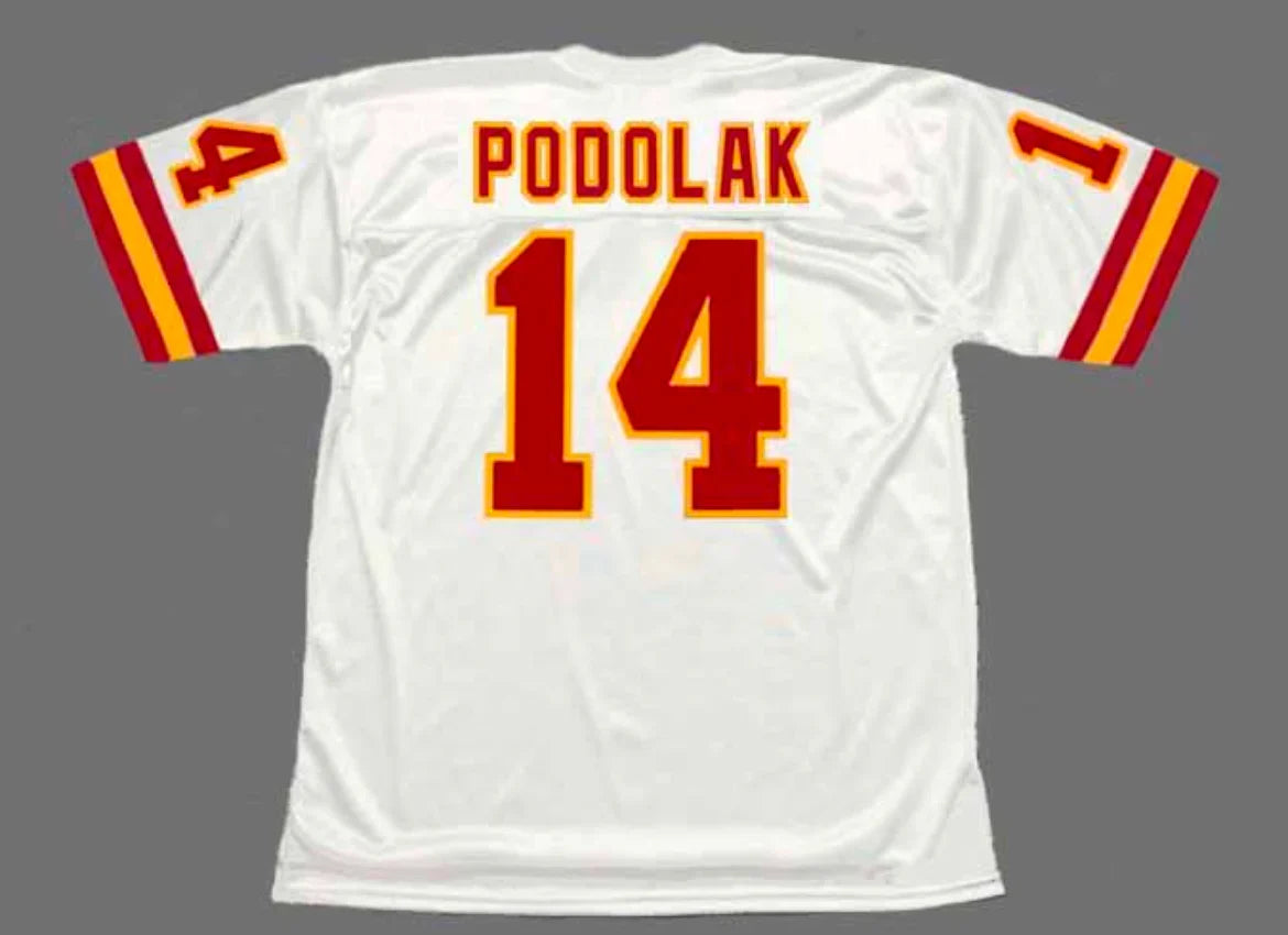 Ed Podolak Kansas City Chiefs NFL Mitchell & Ness Jersey product image 1, provided for visual reference and product detail