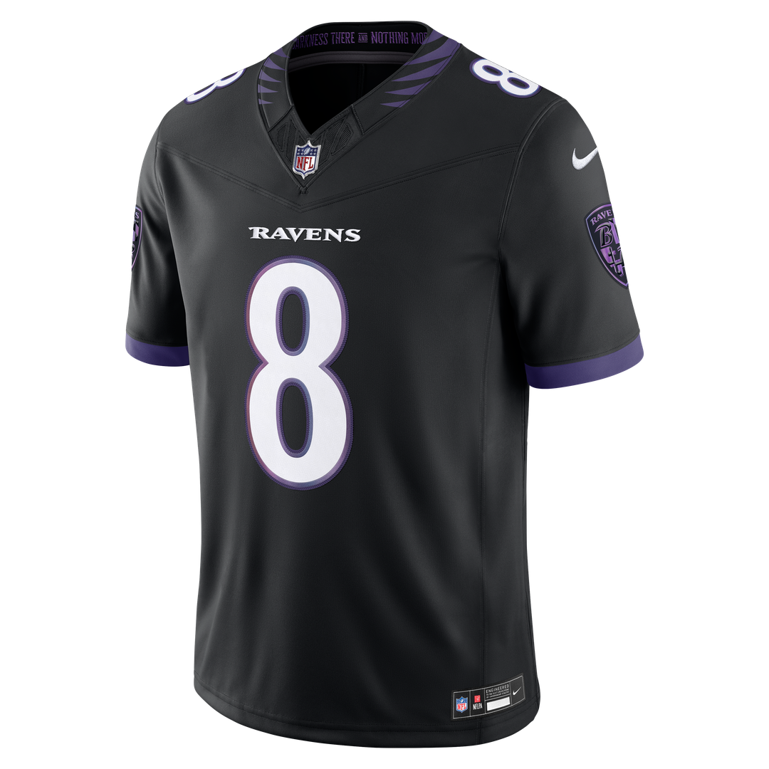 Men's Baltimore Ravens Lamar Jackson Nike White Vapor product image 37