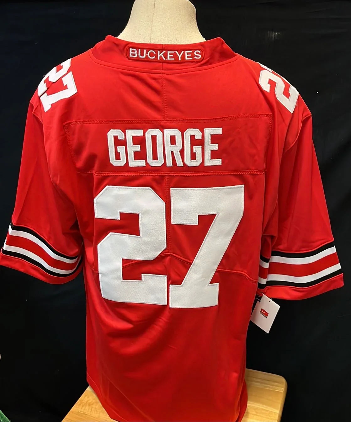 Eddie George Ohio State Buckeyes Jersey product image 3, provided for visual reference and product detail review