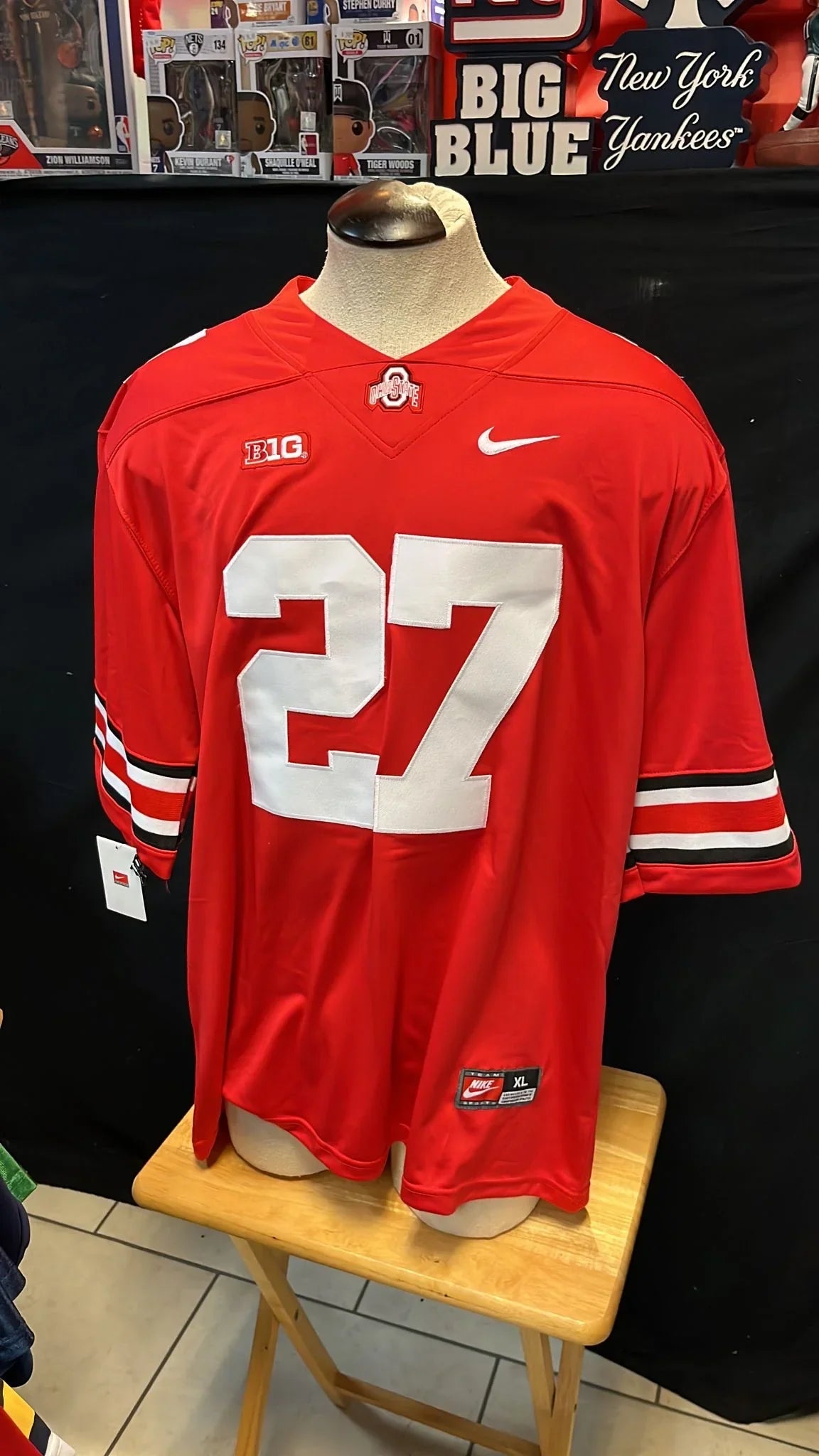 Eddie George Ohio State Buckeyes Jersey product image 4, provided for visual reference and product detail review