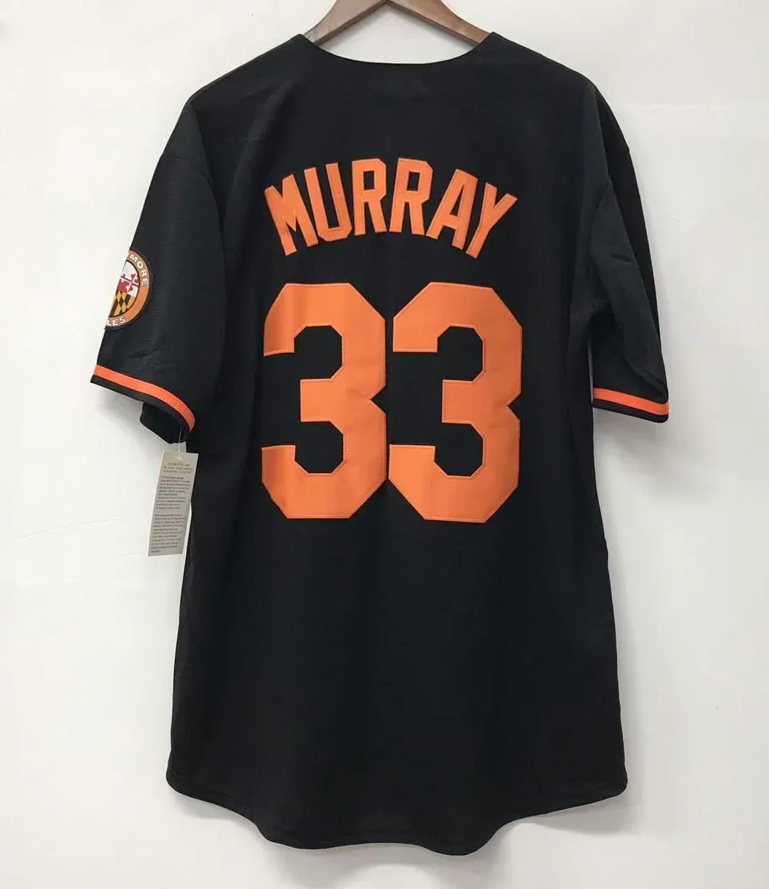 Eddie Murray Baltimore Orioles Official MLB jersey Mitchell & Ness black product image 1, provided for visual reference and