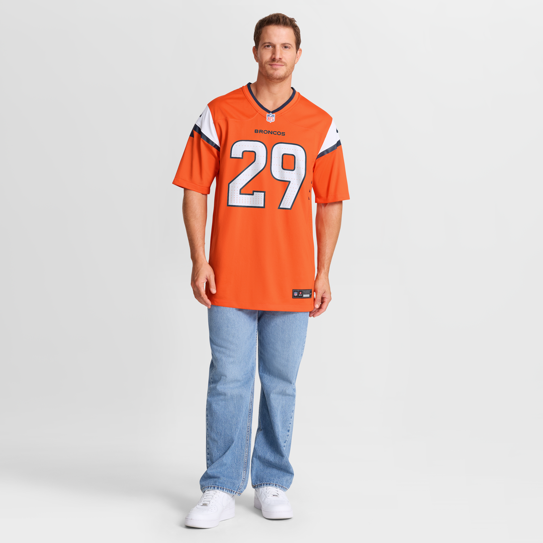 Men's Denver Broncos Ja'Quan McMillian Nike Orange Team product image 7
