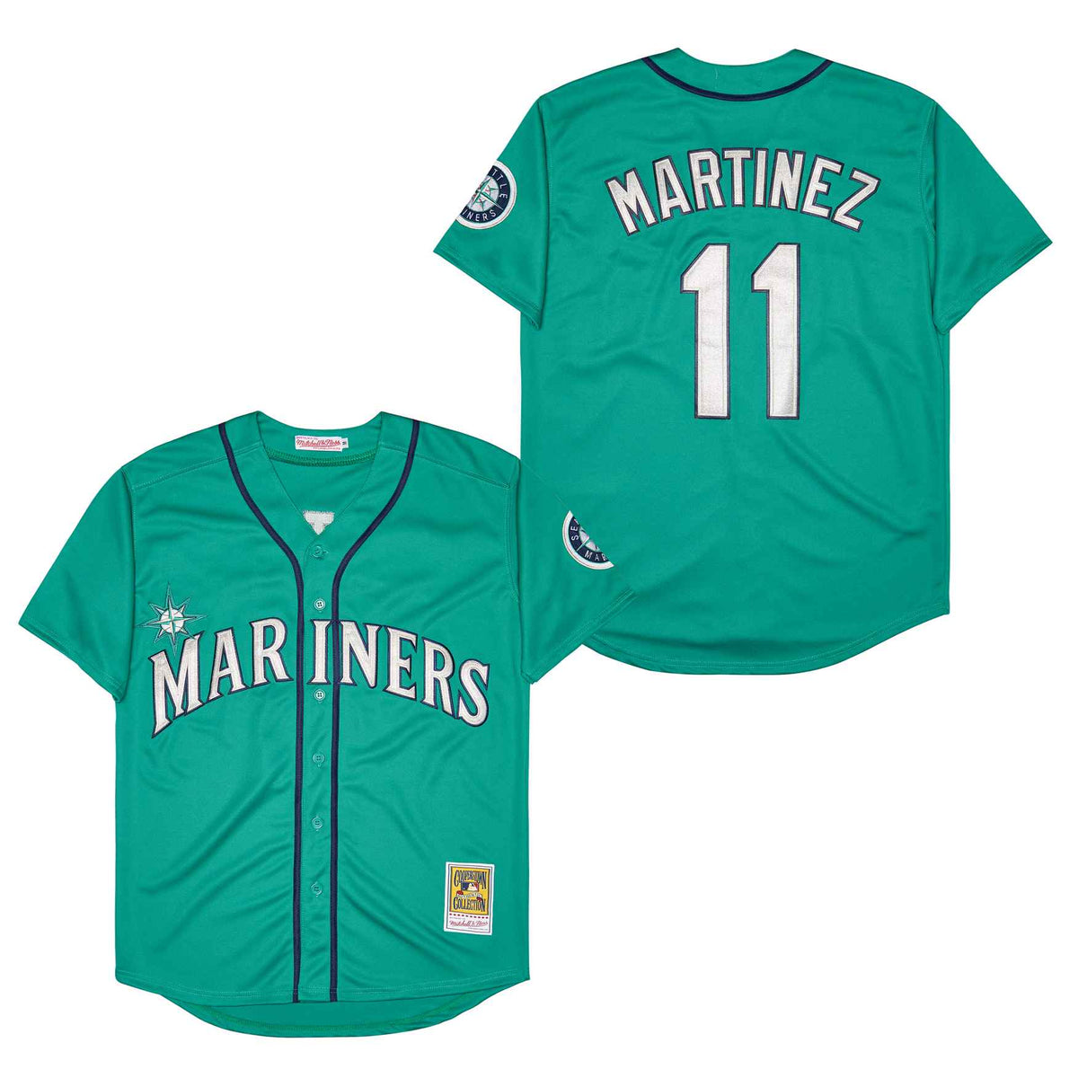 Edgar Martinez Seattle Mariners Jersey Mitchell & Ness product image 1, provided for visual reference and product detail