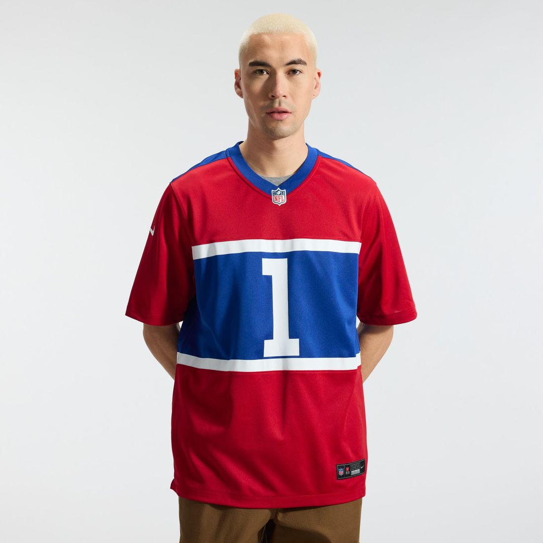 Men's New York Giants Malik Nabers Nike Century Red product image 15