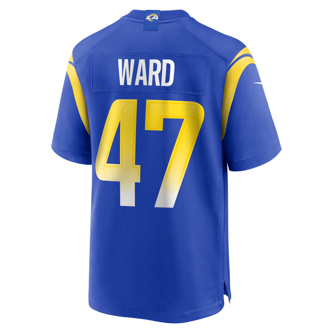 Men's Los Angeles Rams Alex Ward Nike Royal Home Game Jersey product image 3