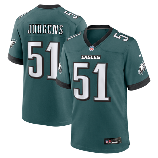 Men's Philadelphia Eagles Cam Jurgens Nike Midnight Green product image 1