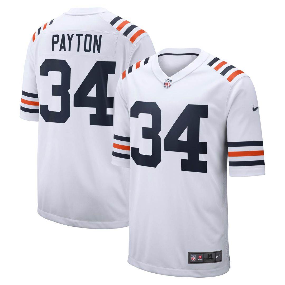 Men's Chicago Bears Walter Payton Nike White Retired Player product image 1