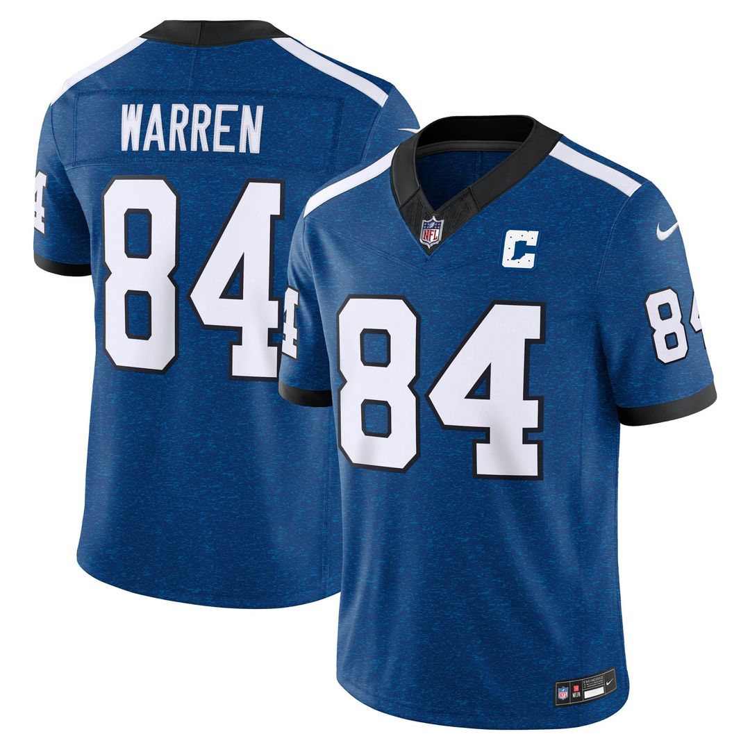 Men's Indianapolis Colts Tyler Warren Nike Royal Alternate product image 1