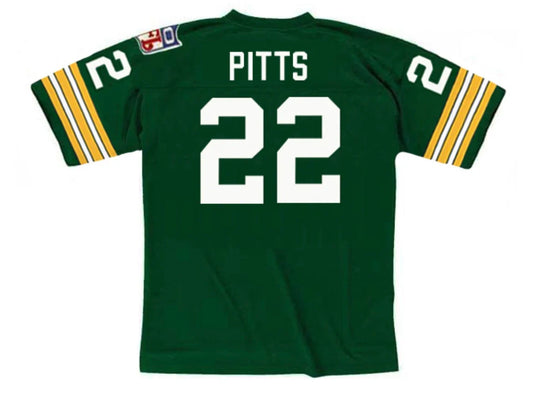 Elijah Pitts 1969 Green Bay Packers NFL Mitchell & Ness Jersey product image 1, provided for visual reference and product