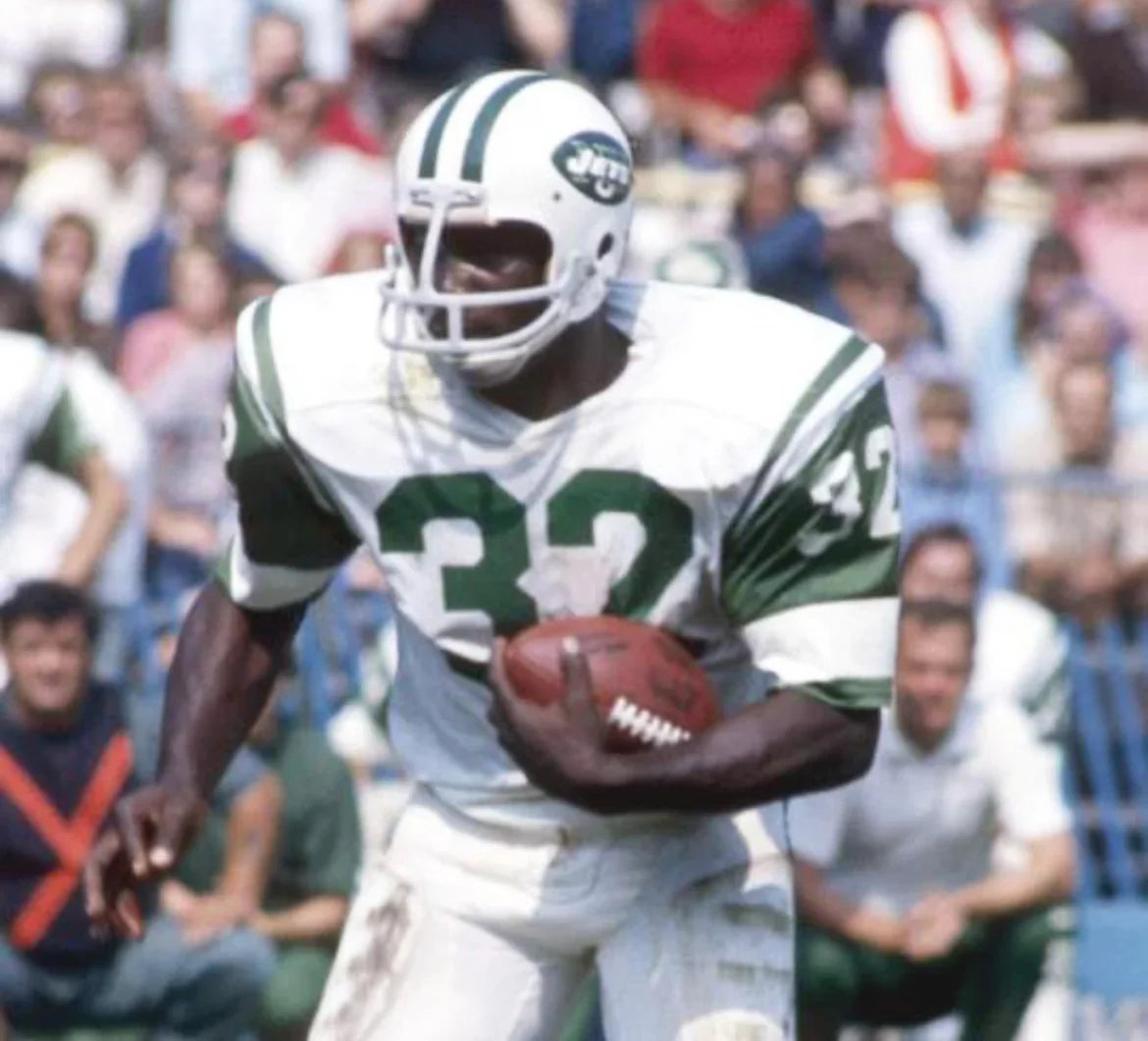 Emerson Boozer New York Jets Official NFL Mitchell & Ness Jersey White product image 3, provided for visual reference and