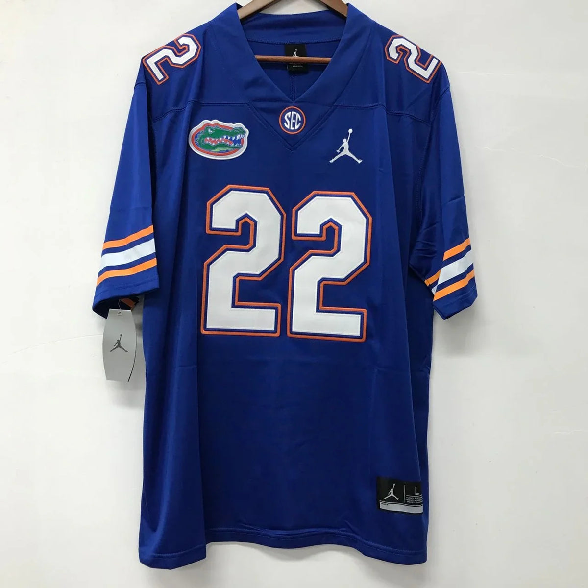 Emmitt Smith Florida Gators Jersey blue Jordan brand product image 2, provided for visual reference and product detail review