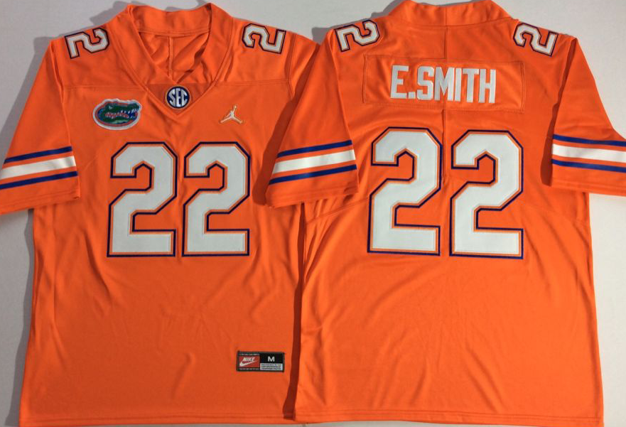 Emmitt Smith Florida Gators Jersey Orange product image 1, provided for visual reference and product detail review