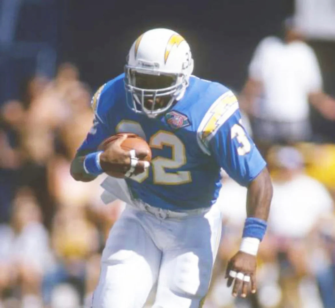 Eric Bieniemy 1994 San Diego Chargers NFL Mitchell & Ness Jersey product image 4, provided for visual reference and product