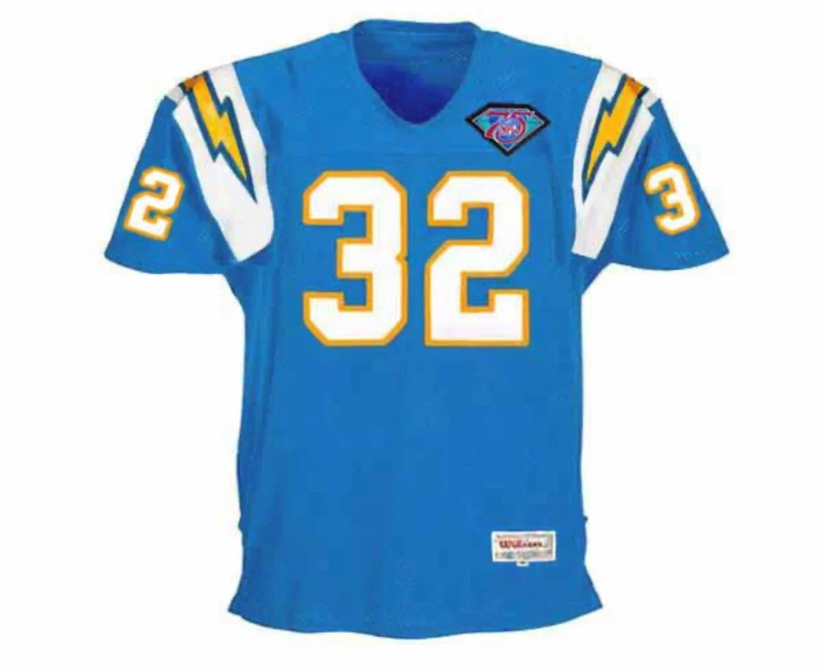 Eric Bieniemy 1994 San Diego Chargers NFL Mitchell & Ness Jersey product image 2, provided for visual reference and product