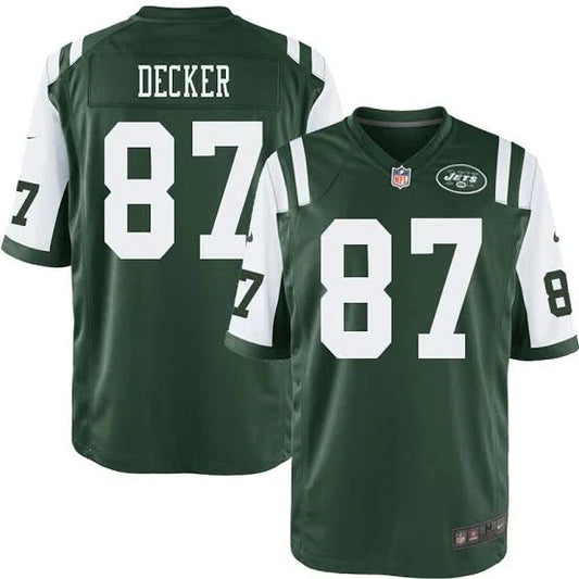 Eric Decker New York Jets Official NFL Nike Jersey product image 1, provided for visual reference and product detail review