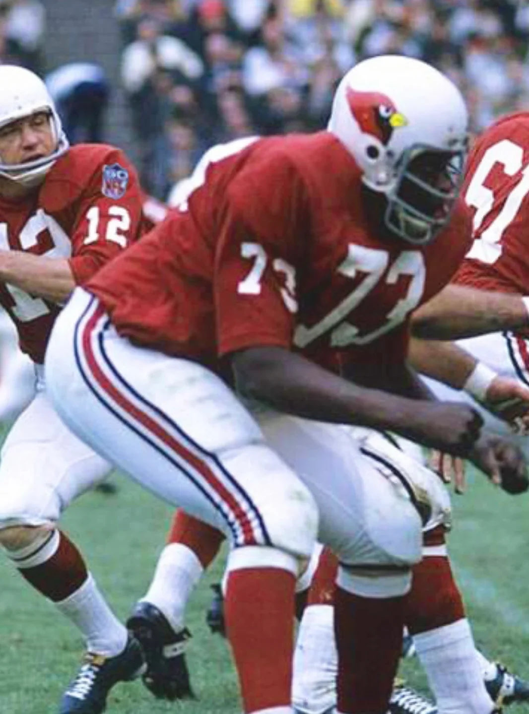 Ernie McMillan St. Louis Cardinals 1969 NFL Mitchell & Ness Jersey product image 3, provided for visual reference and