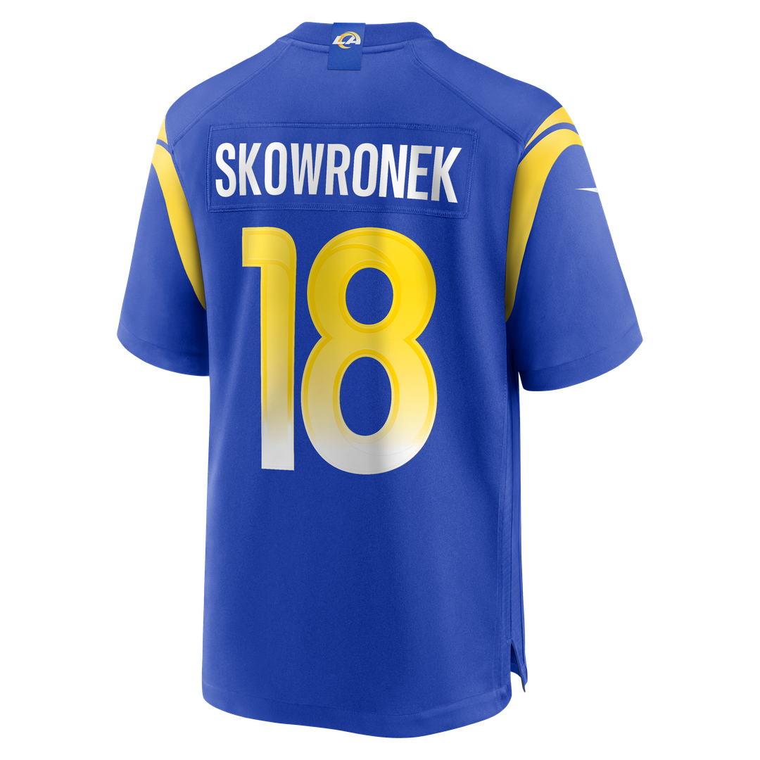 Men's Los Angeles Rams Ben Skowronek Nike Royal Game Jersey product image 3