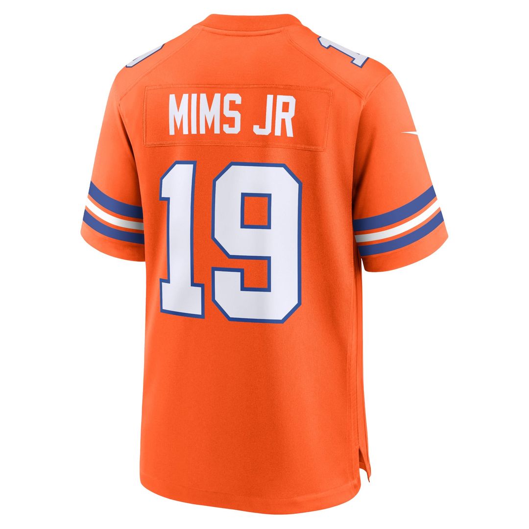 Men's Denver Broncos Marvin Mims Jr Nike Orange Mile High product image 3