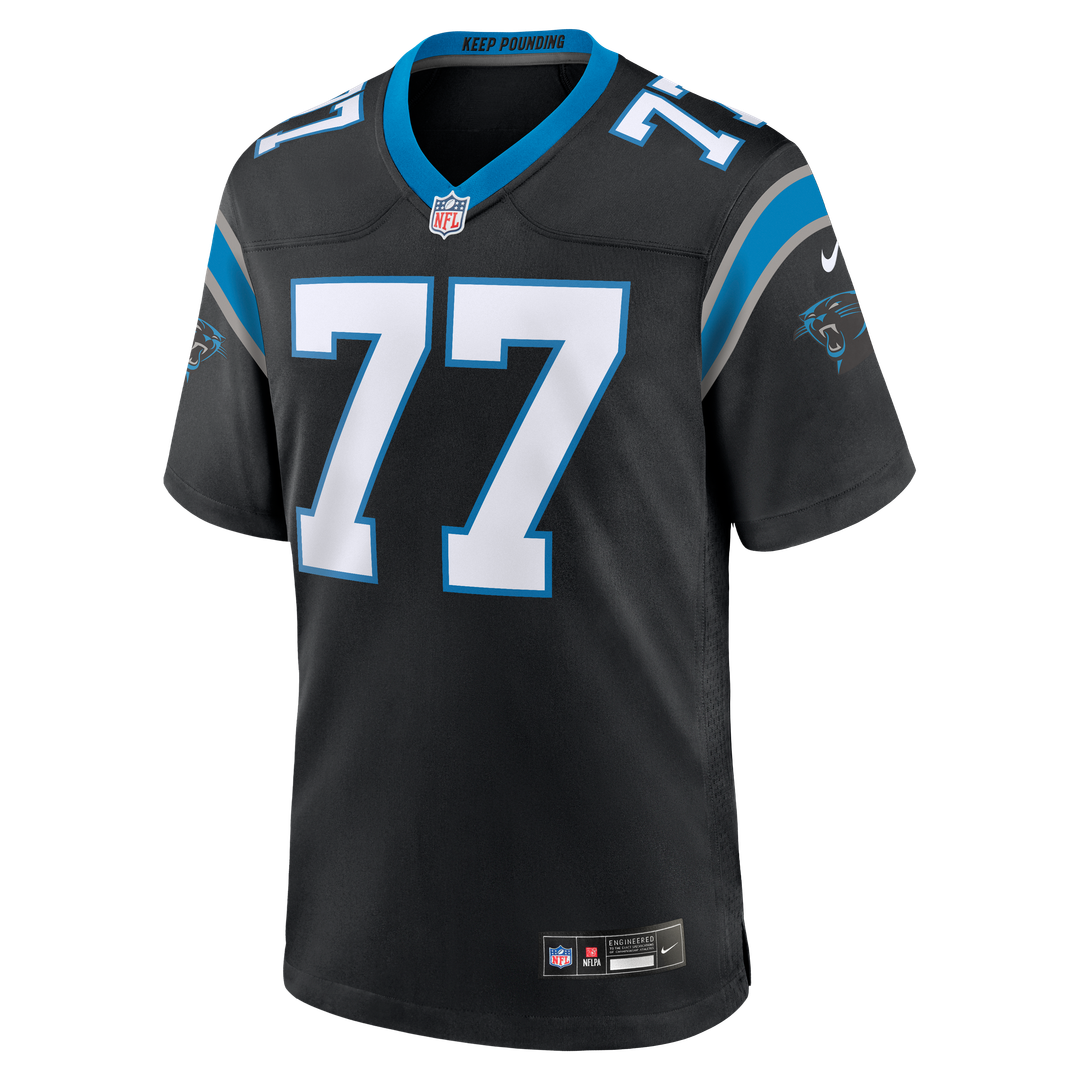 Men's Carolina Panthers Luke Fortner Nike Black Team Game product image 2