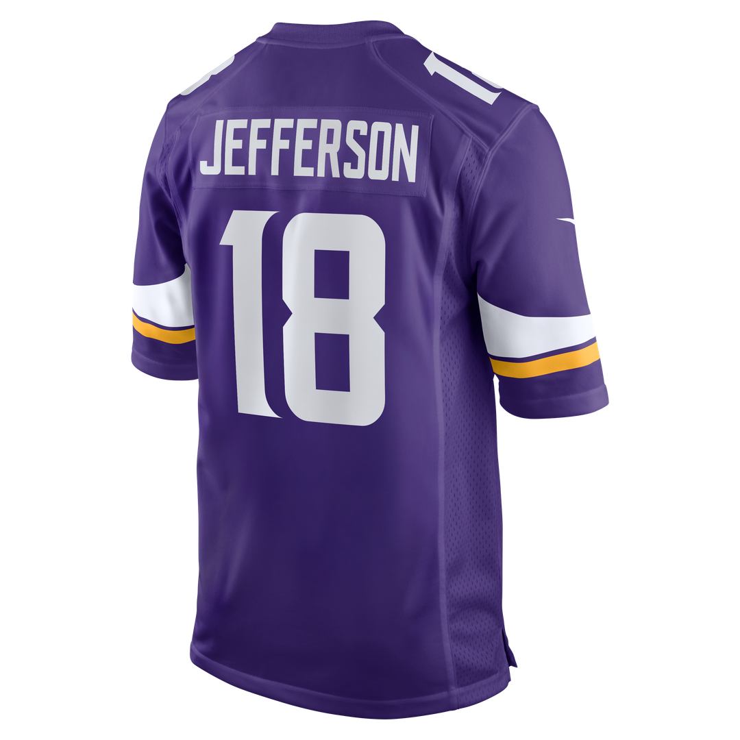 Men's Minnesota Vikings Justin Jefferson Nike Purple Game product image 3