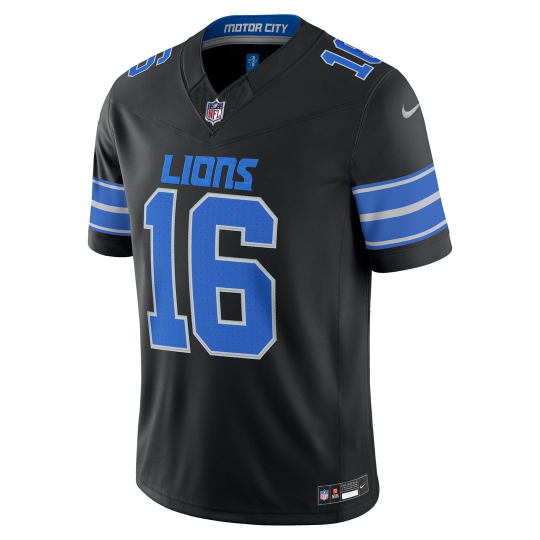 Men's Detroit Lions Jared Goff Nike Blue Team Vapor product image 8