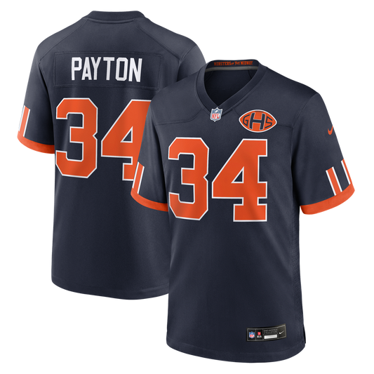 Men's Chicago Bears Walter Payton Nike Navy 2026 Rivalries product image 1