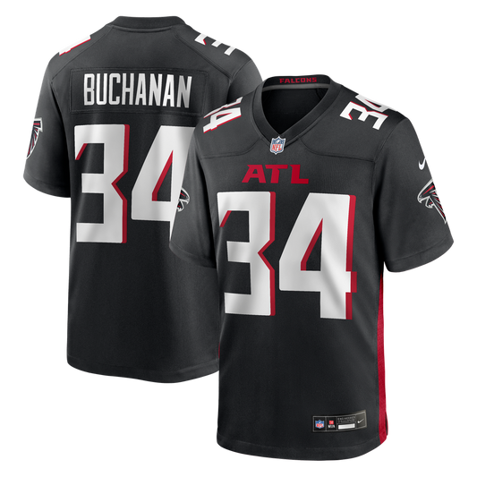 Men's Atlanta Falcons Ray Buchanan Nike Black Game Retired product image 1