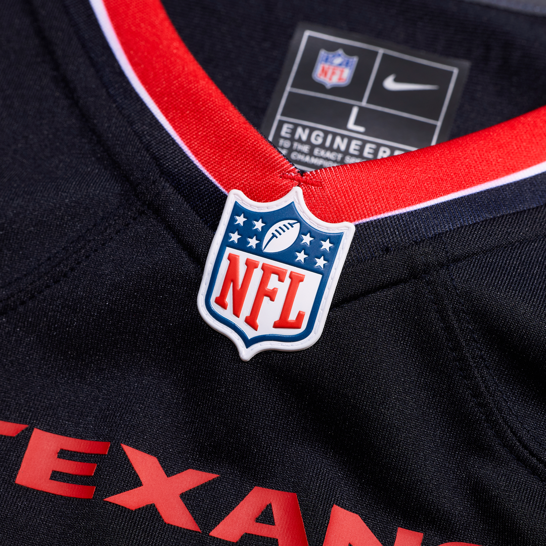 Men's Houston Texans Jaylin Smith Nike Navy Team Game Jersey product image 4
