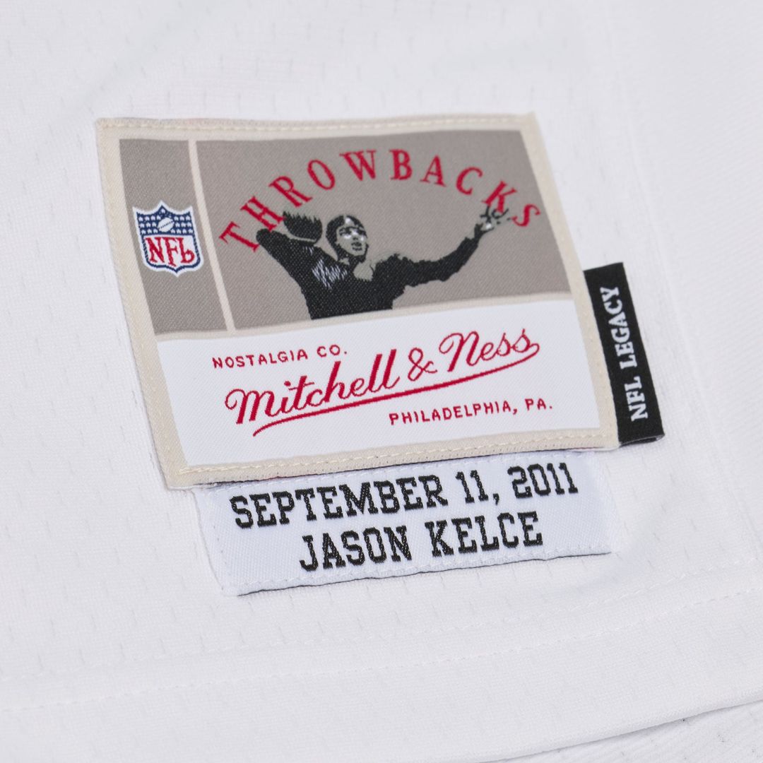 Men's Philadelphia Eagles Jason Kelce Mitchell & Ness White product image 4