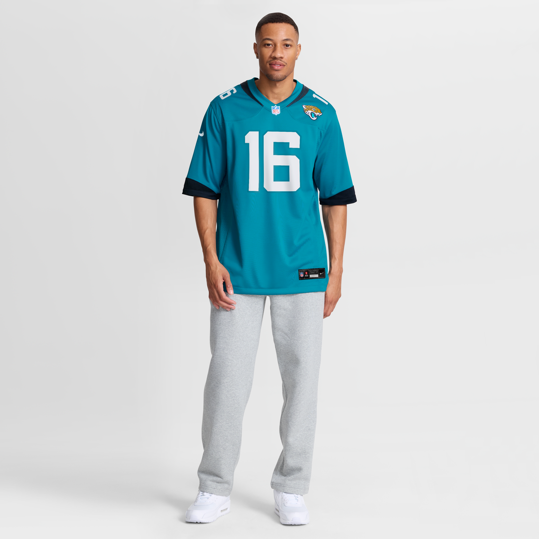 Men's Jacksonville Jaguars Trevor Lawrence Nike Teal Game product image 7