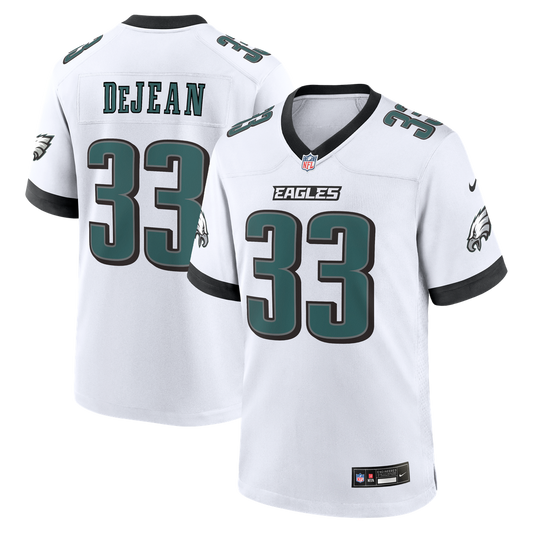 Men's Philadelphia Eagles Cooper DeJean Nike White Game product image 1
