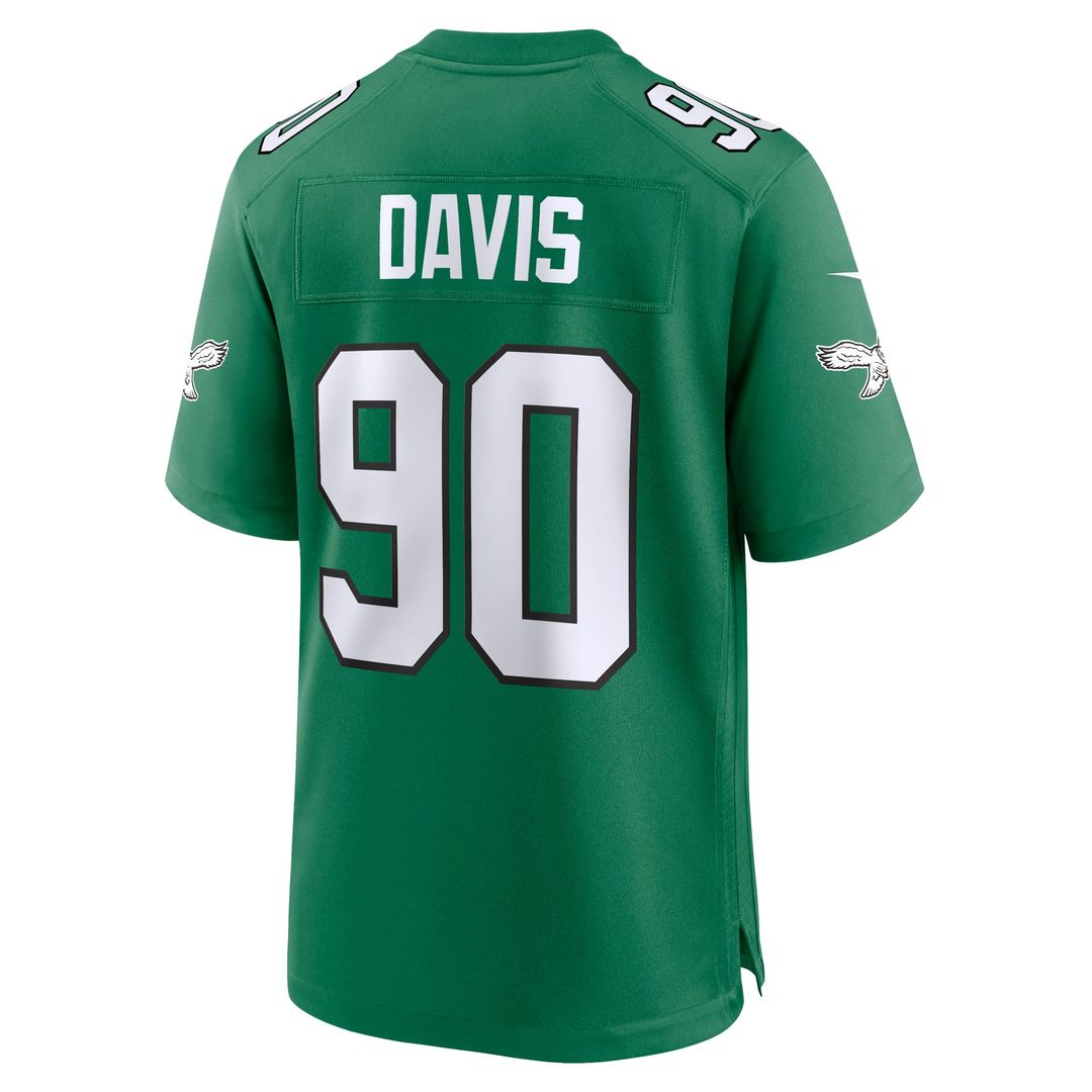 Men's Philadelphia Eagles Jordan Davis Nike Kelly Green product image 3