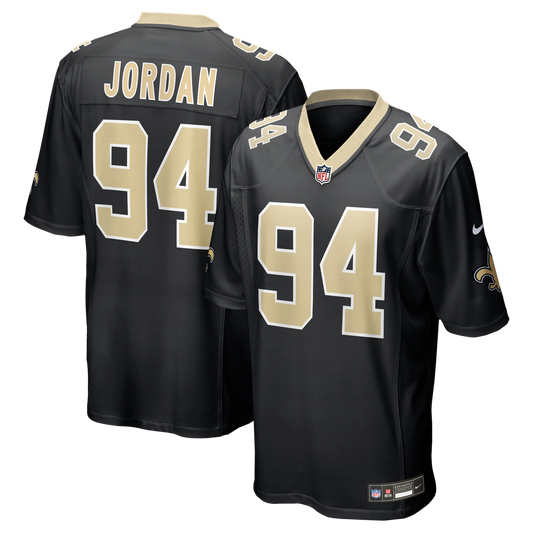 Men's New Orleans Saints Cameron Jordan Nike Black Game product image 1
