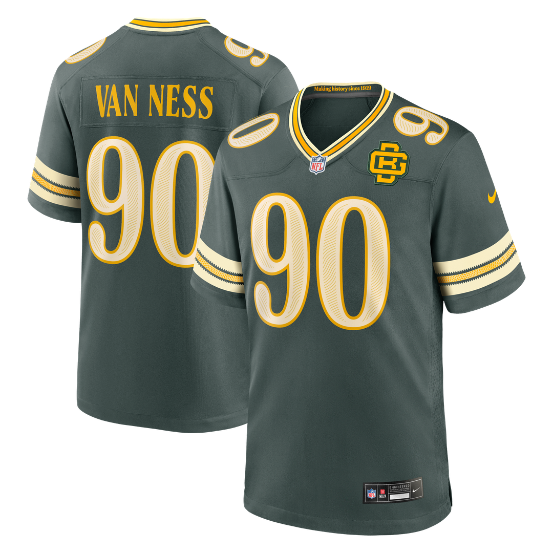 Men's Green Bay Packers Lukas Van Ness Nike 2026 Rivalries product image 1