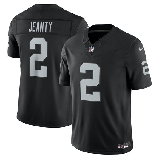 Men's Las Vegas Raiders Ashton Jeanty Nike Black Team Vapor product image 1