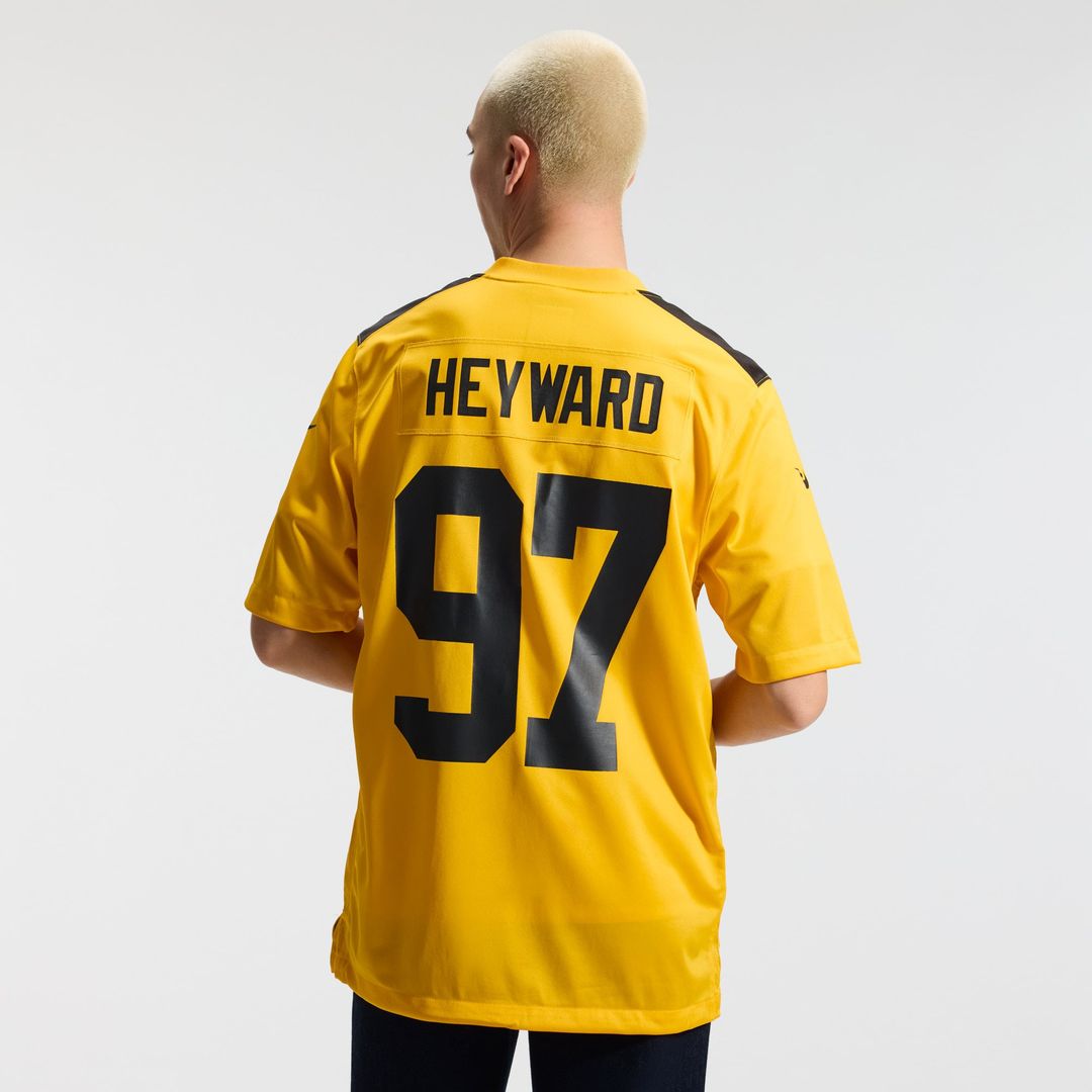Men's Pittsburgh Steelers Cameron Heyward Nike Gold product image 16