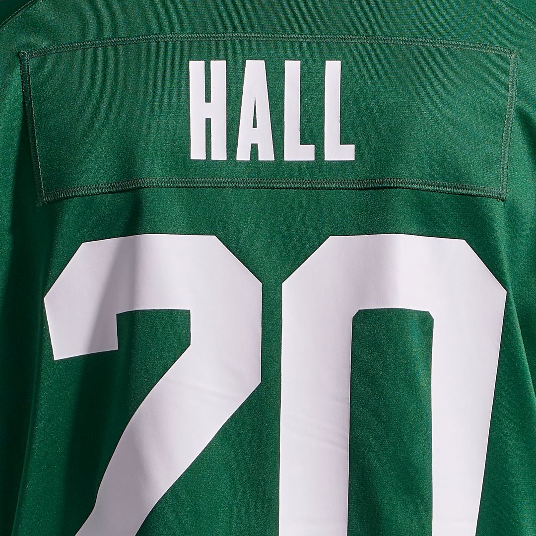 Men's New York Jets Breece Hall Nike Legacy Green Game product image 11