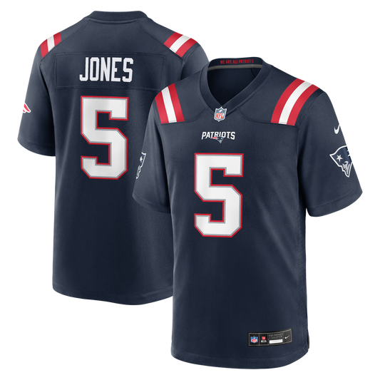 Men's New England Patriots Dre'Mont Jones Nike Navy Team product image 1