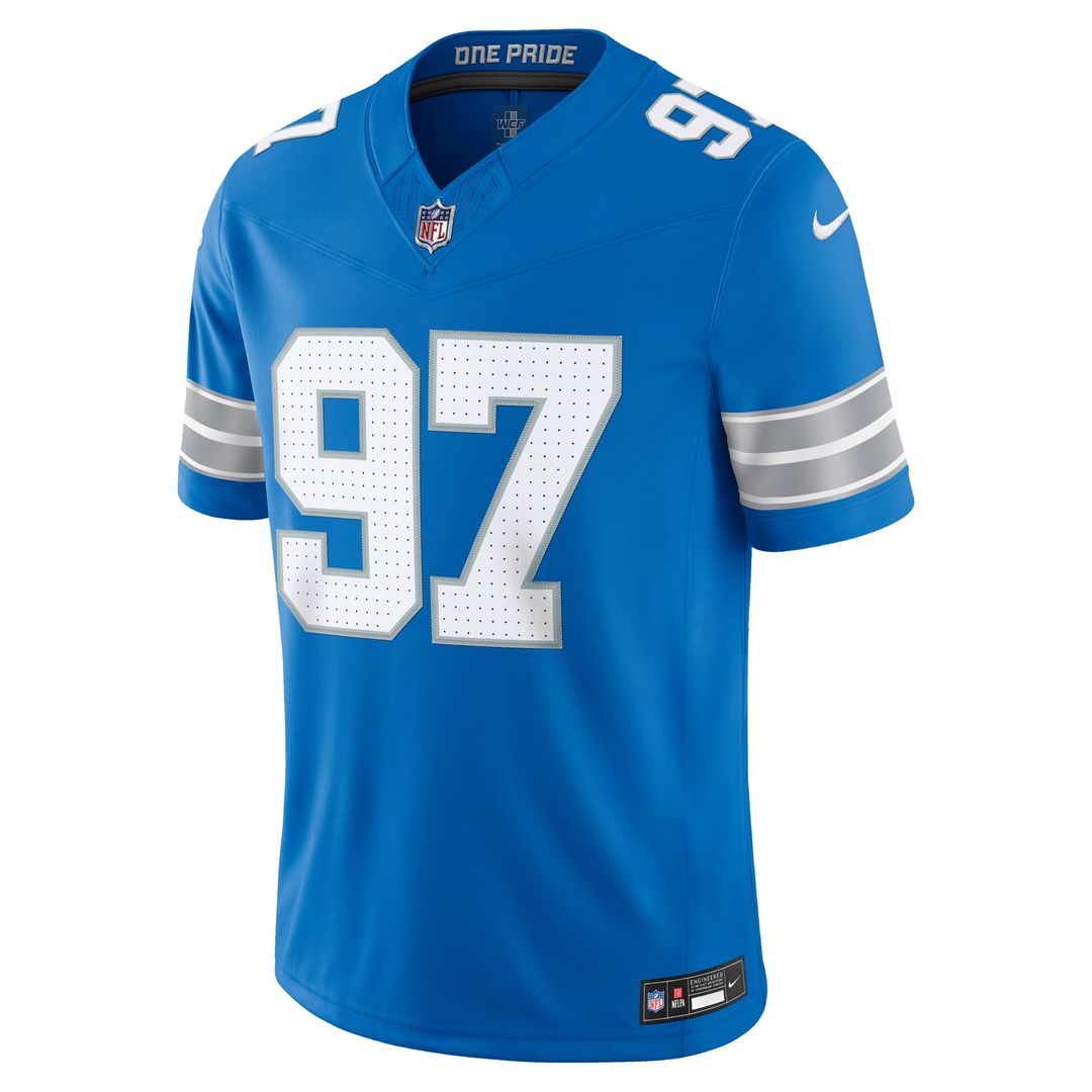 Men's Detroit Lions Aidan Hutchinson Nike White Vapor product image 8