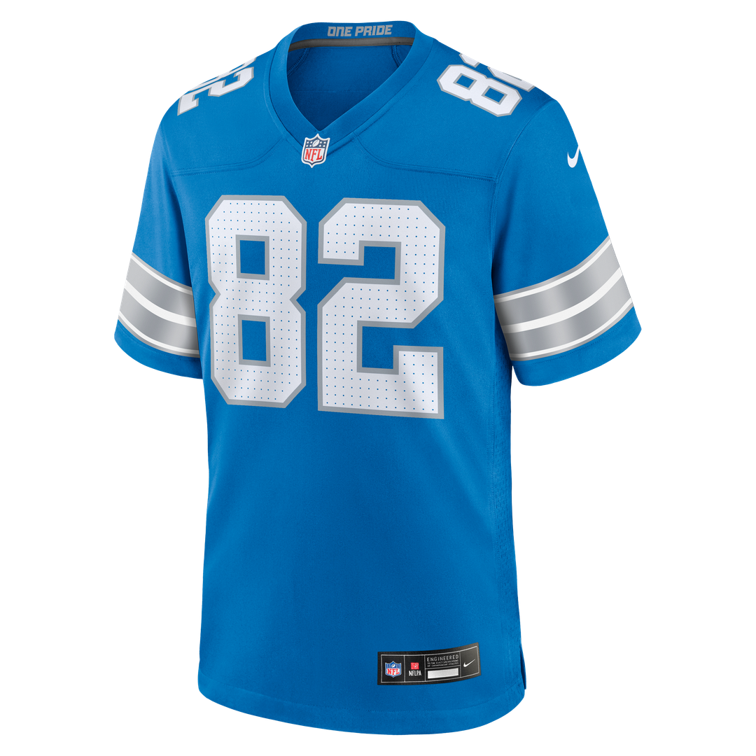 Men's Detroit Lions Thomas Gordon Nike Blue Team Game Jersey product image 2