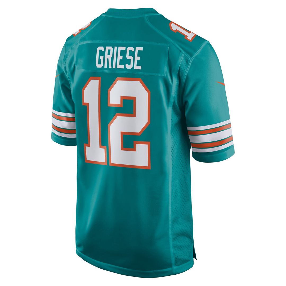 Men's Miami Dolphins Bob Griese Nike Aqua Retired Player product image 3