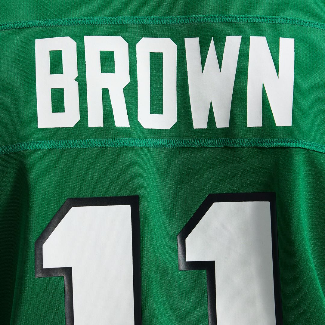 Men's Philadelphia Eagles A.J. Brown Nike Midnight Green product image 24