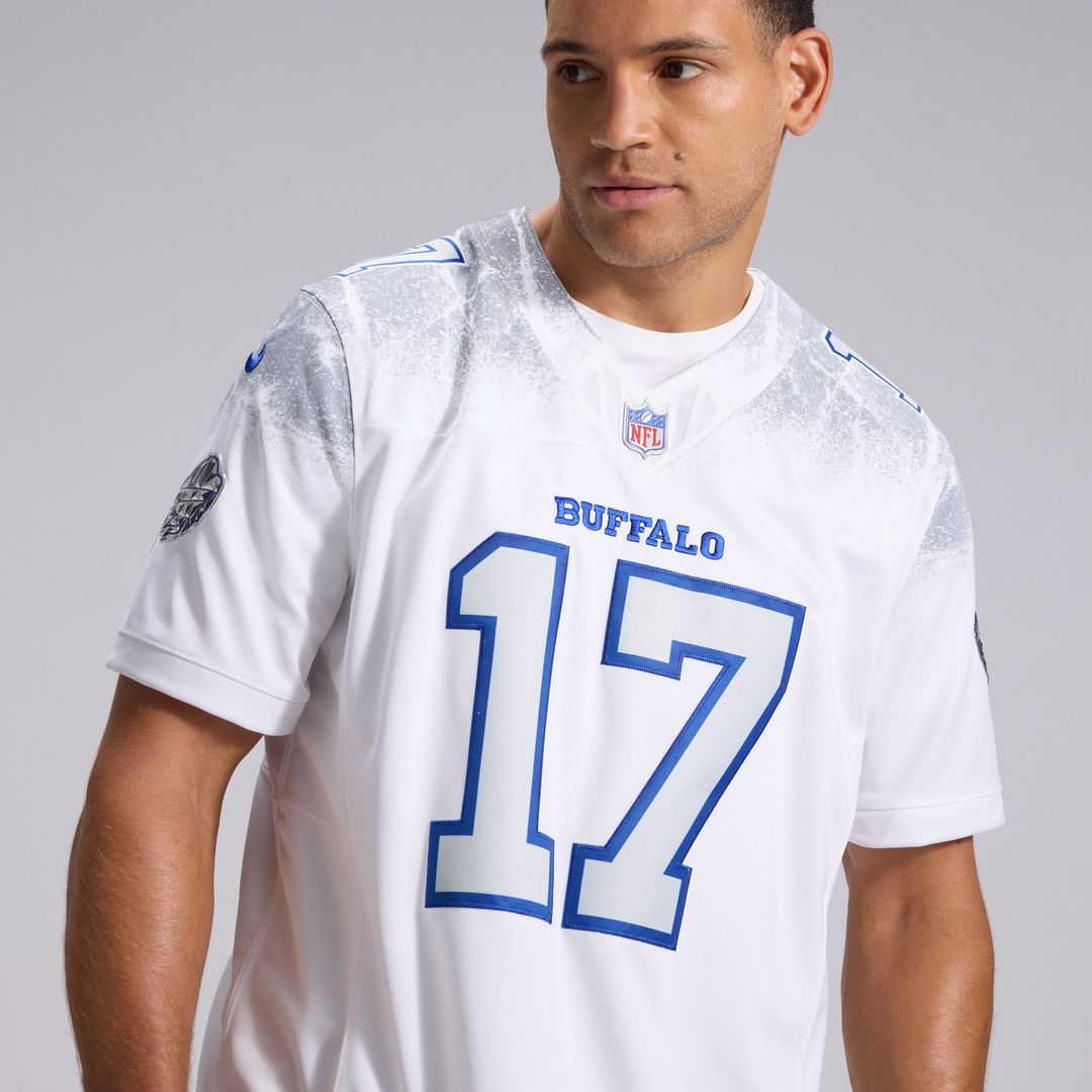Men's Buffalo Bills Josh Allen Nike White Rivalries product image 9