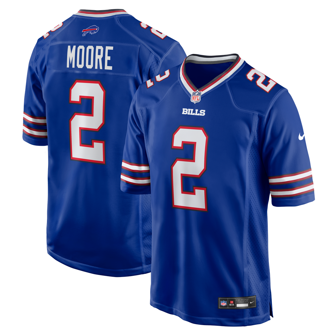 Men's Buffalo Bills D.J. Moore Nike Royal Game Jersey product image 1