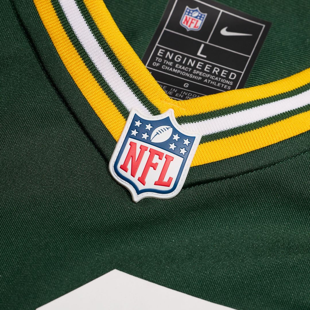 Men's Green Bay Packers Jordan Morgan Nike Player Game product image 4