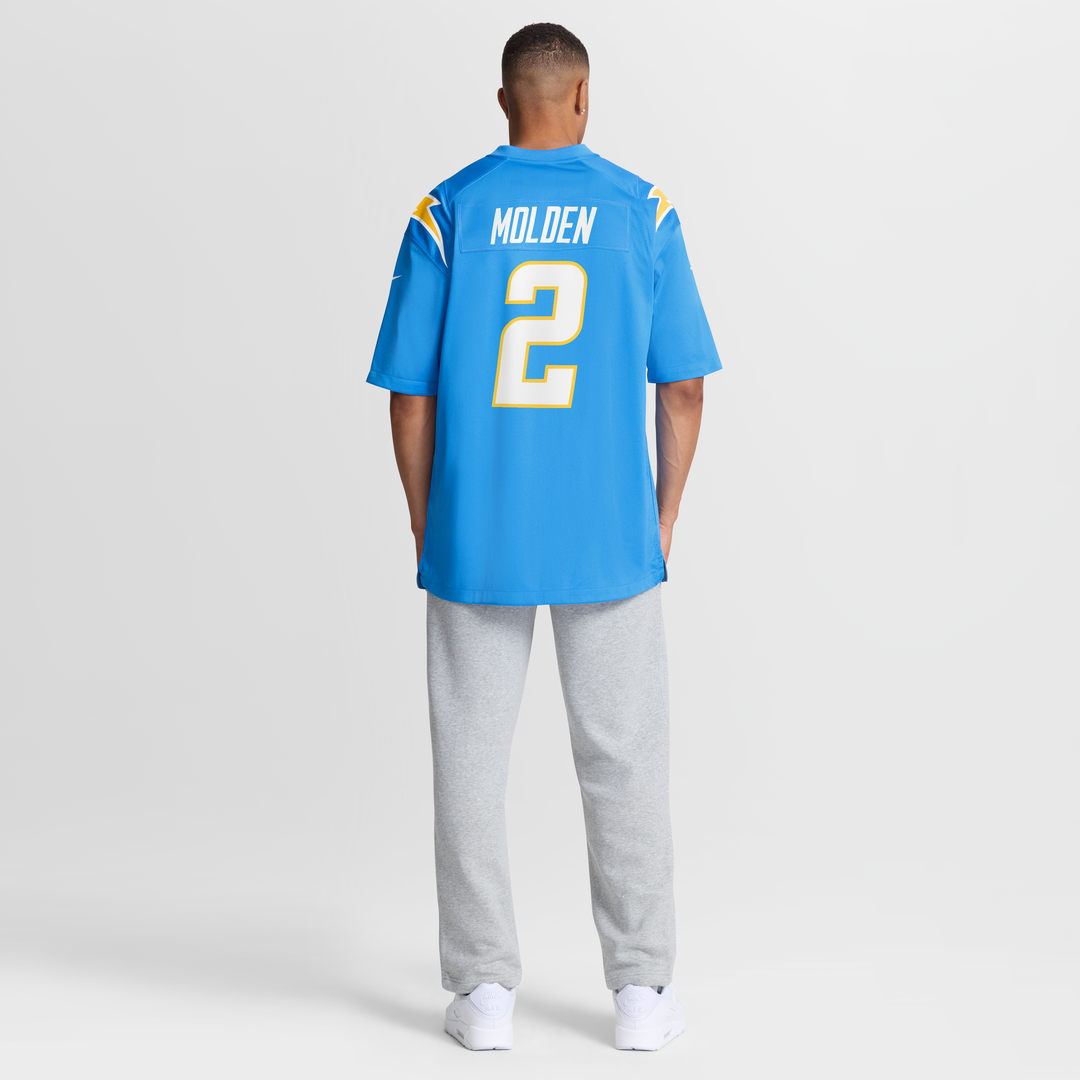 Men's Los Angeles Chargers Elijah Molden Nike Powder Blue product image 8