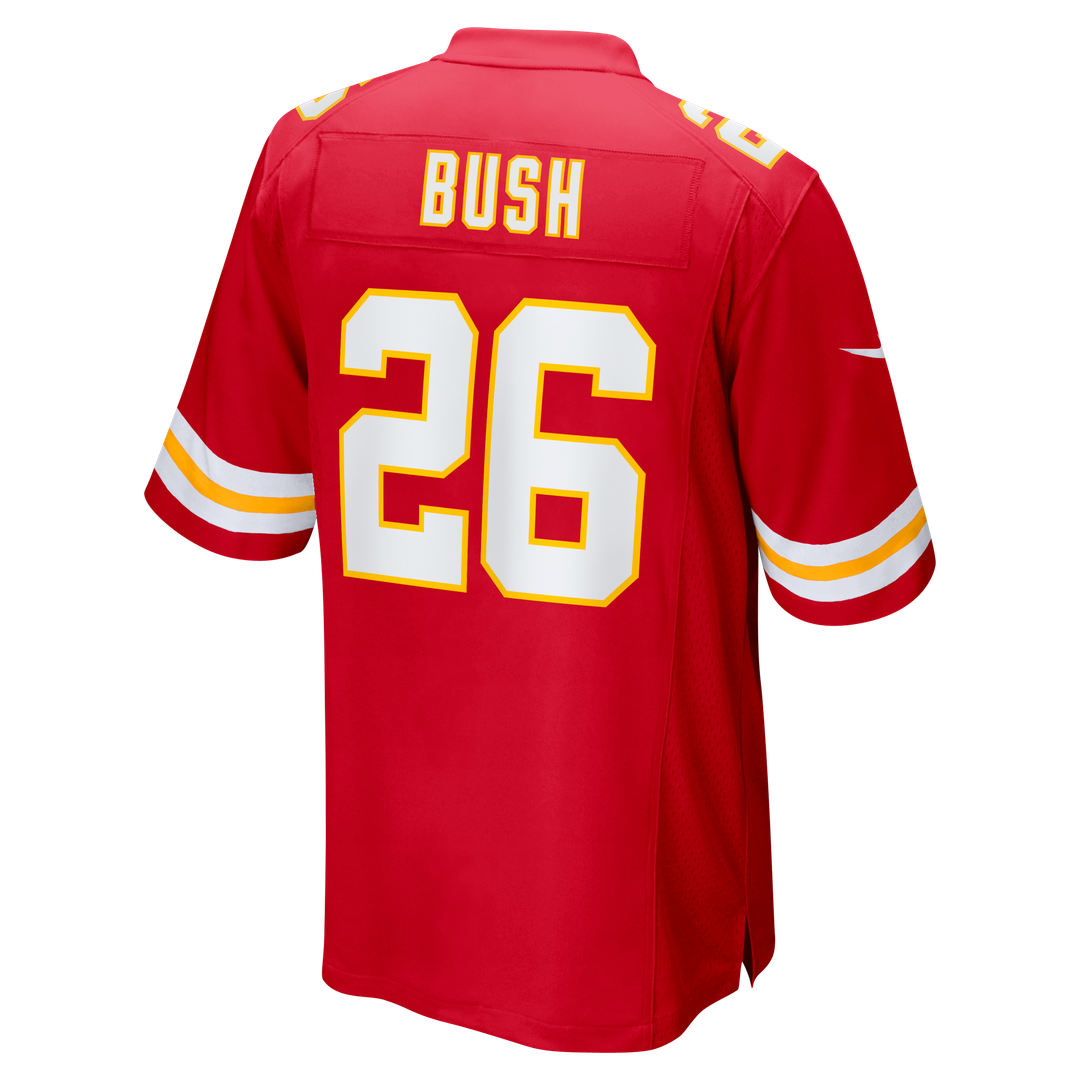 Men's Kansas City Chiefs Deon Bush Nike Red Game Player product image 3
